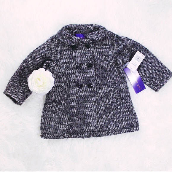 NWT Madden Girl Faux Wool Textured Zipper Coat - Picture 2 of 6